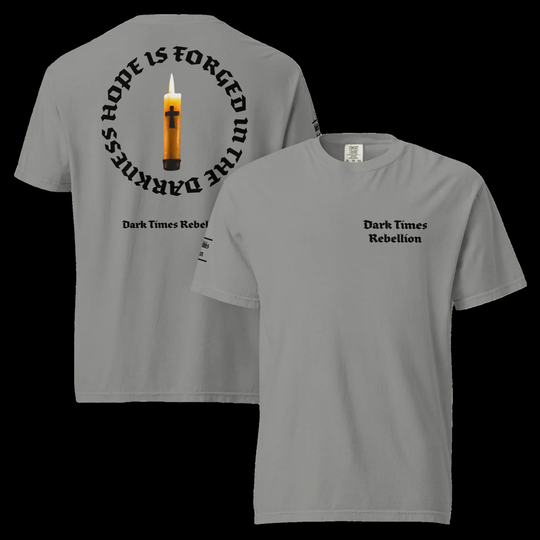 Hope is Forged - Premium T-Shirt - Grey