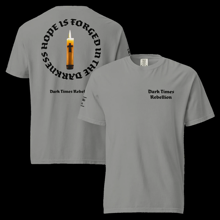 Hope is Forged - Premium T-Shirt - Grey