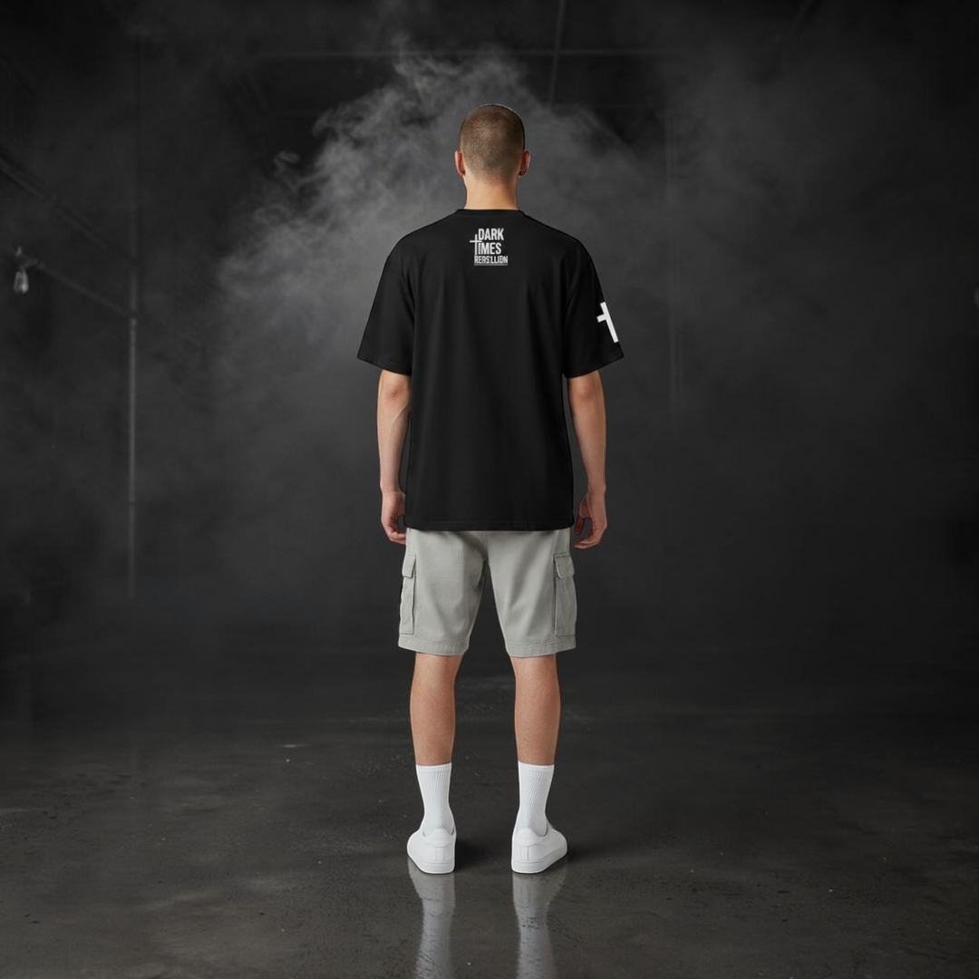 WE DEFY THE DARKNESS - Premium T-Shirt - Black