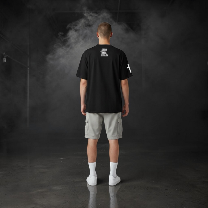 WE DEFY THE DARKNESS - Premium T-Shirt - Black